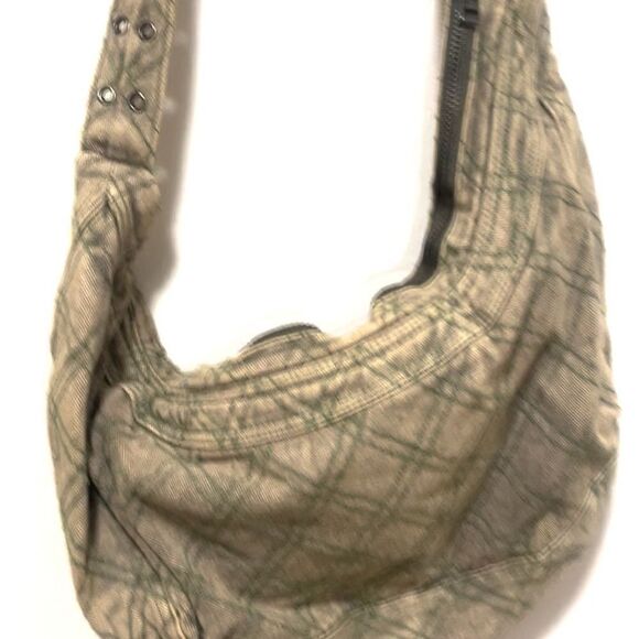 New Urban OUTFITTERS DARCI DENIM SHOULDER BAG CREAM - Picture 6 of 11